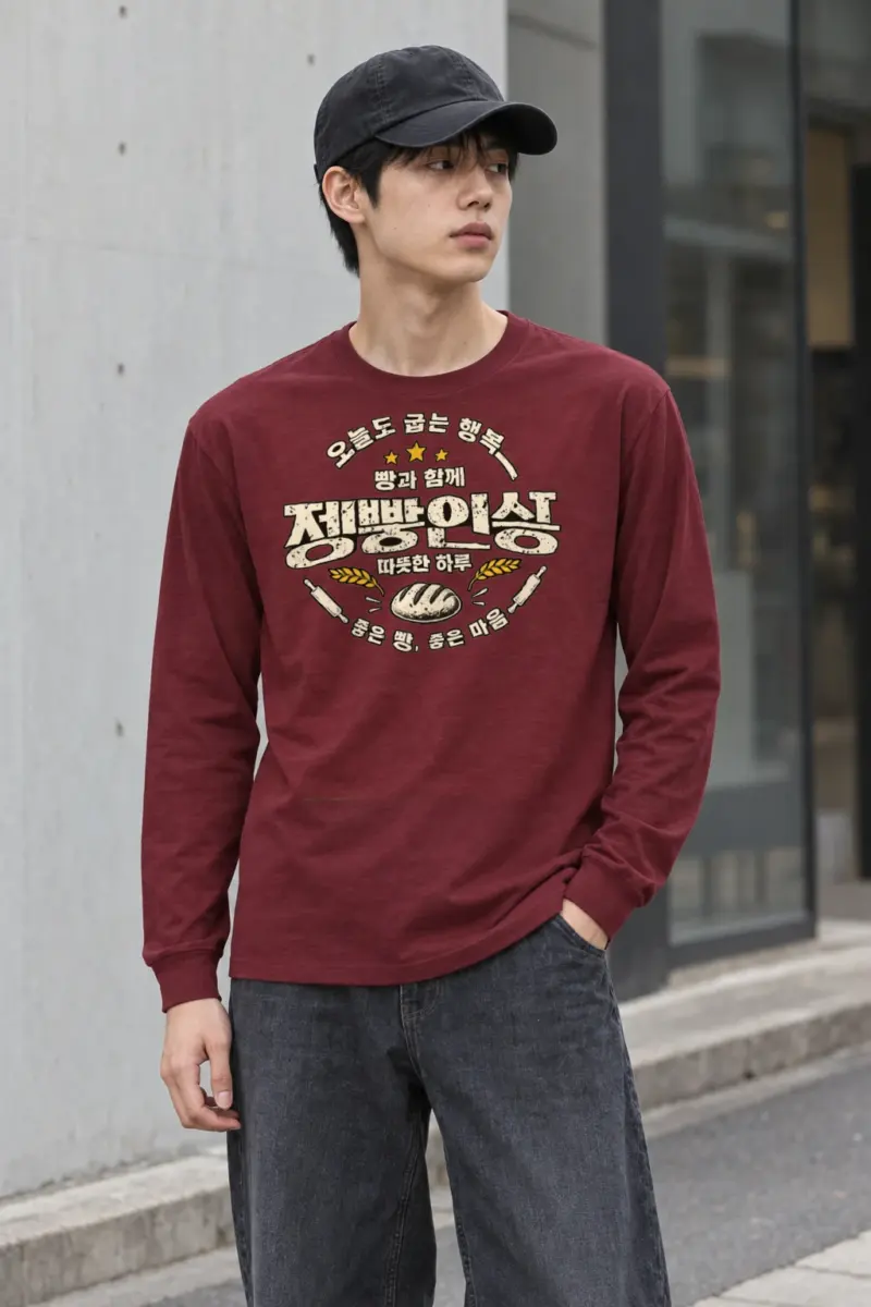 "Warm Bread Life" Unisex Longsleeve T-shirt
