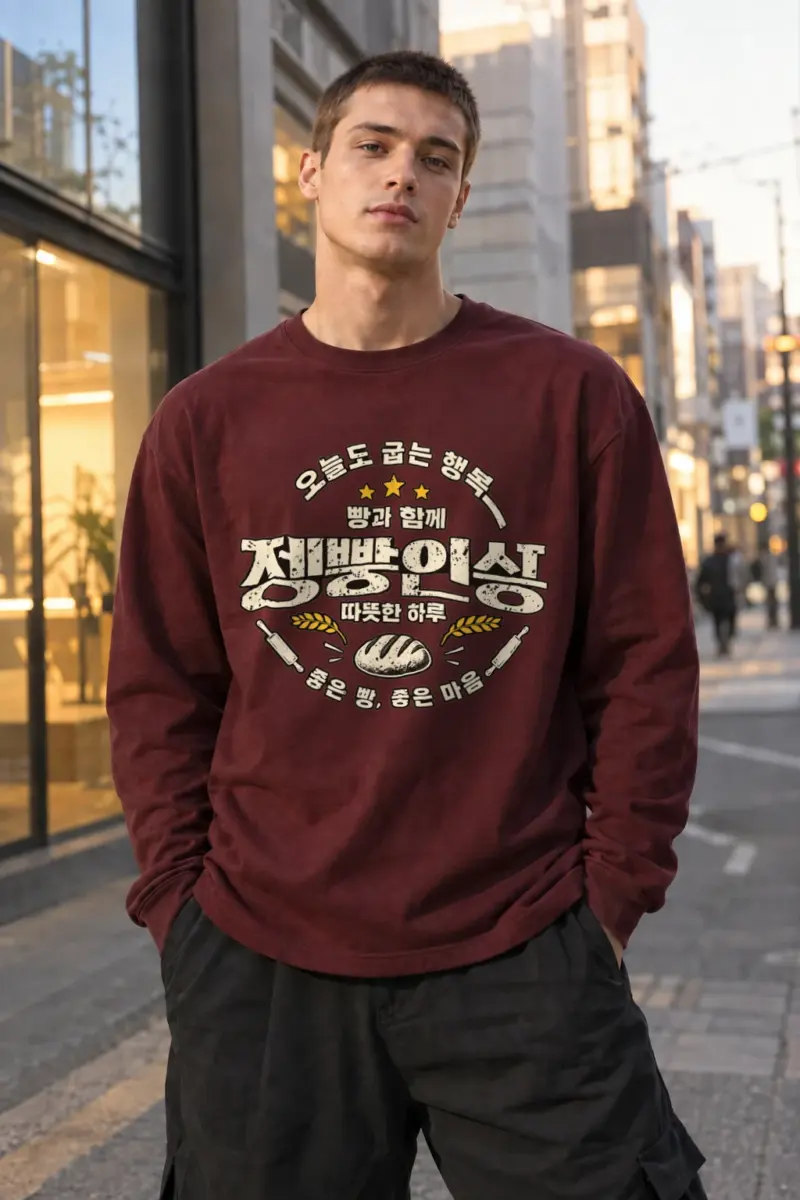 "Warm Bread Life" Unisex Longsleeve T-shirt | Gildan 2400