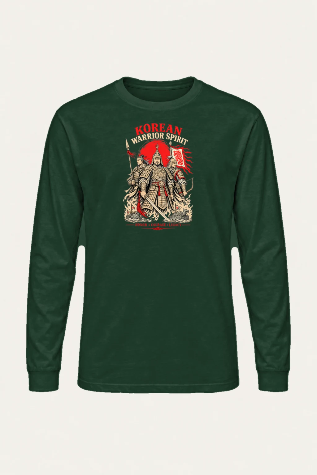 "Warrior Spirit" Unisex Longsleeve T-shirt | Gildan 2400
