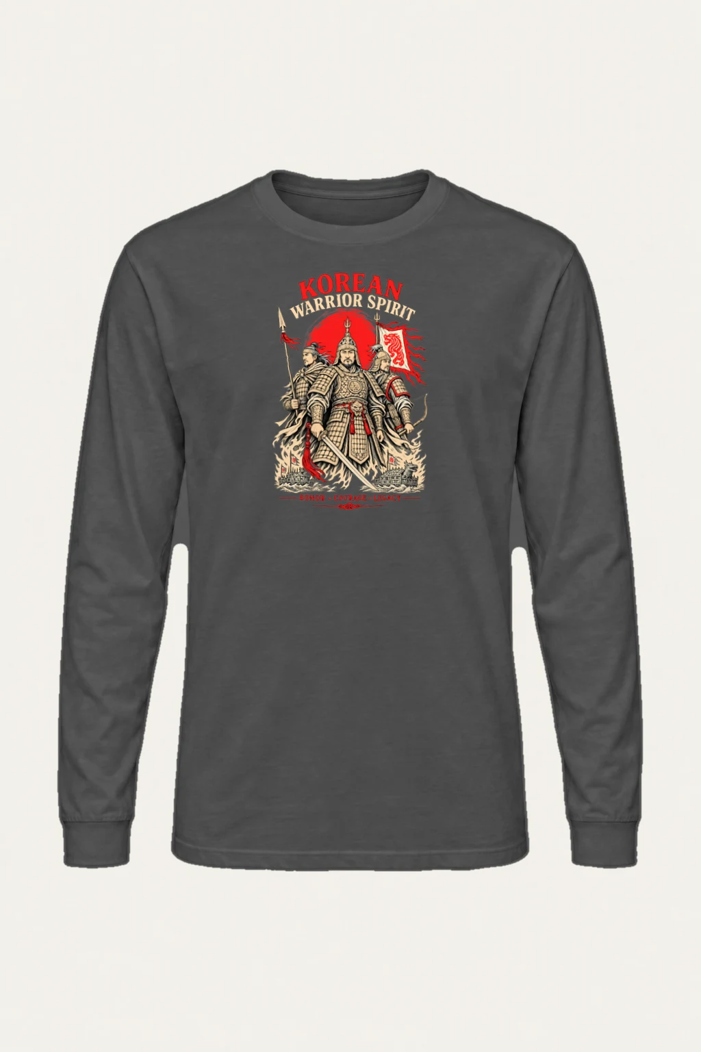 "Warrior Spirit" Unisex Longsleeve T-shirt | Gildan 2400