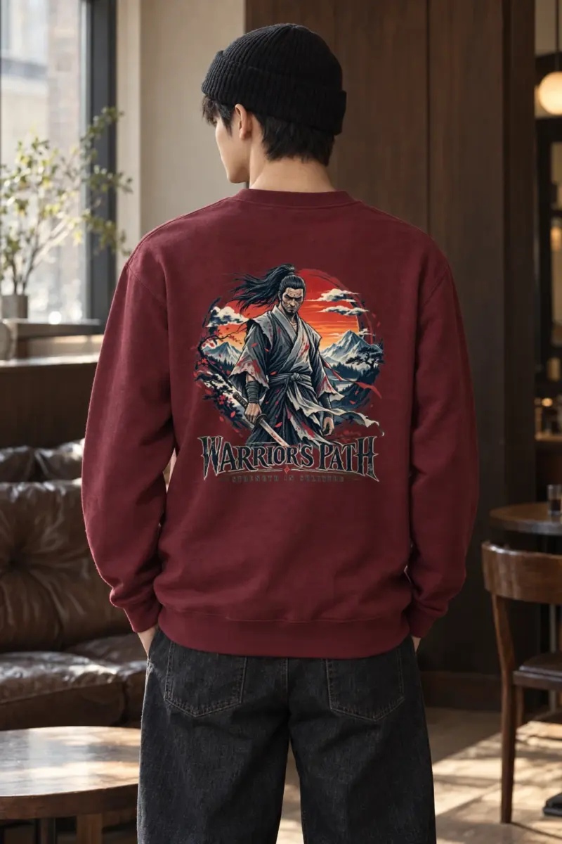 "Warrior's Path" Heavy Blend Unisex Crewneck Sweatshirt | Gildan 18000