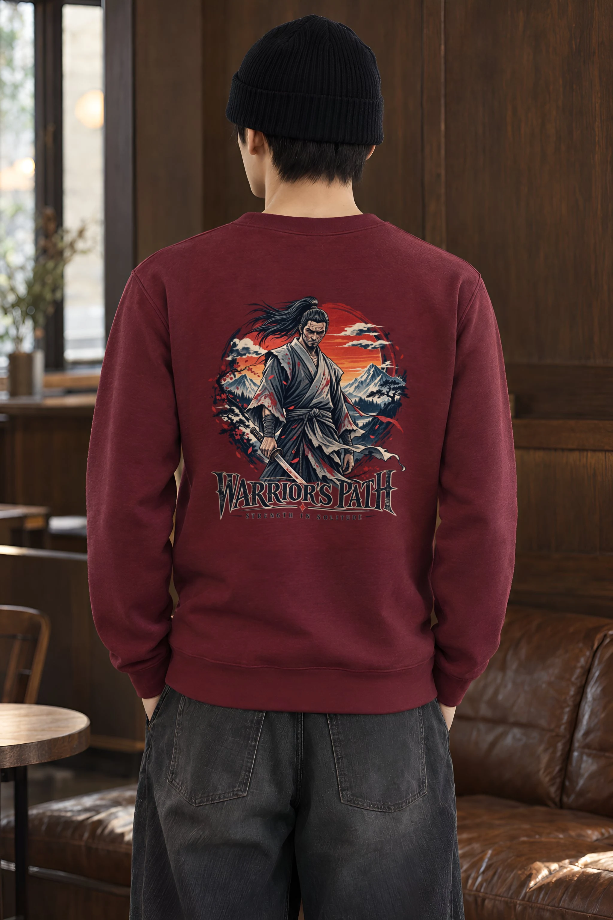 "Warrior's Path" Heavy Blend Unisex Crewneck Sweatshirt