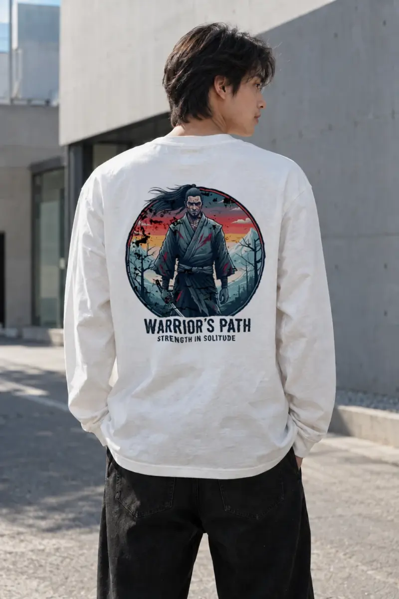 “Warrior’s Path” Unisex Longsleeve T-shirt | Gildan 2400