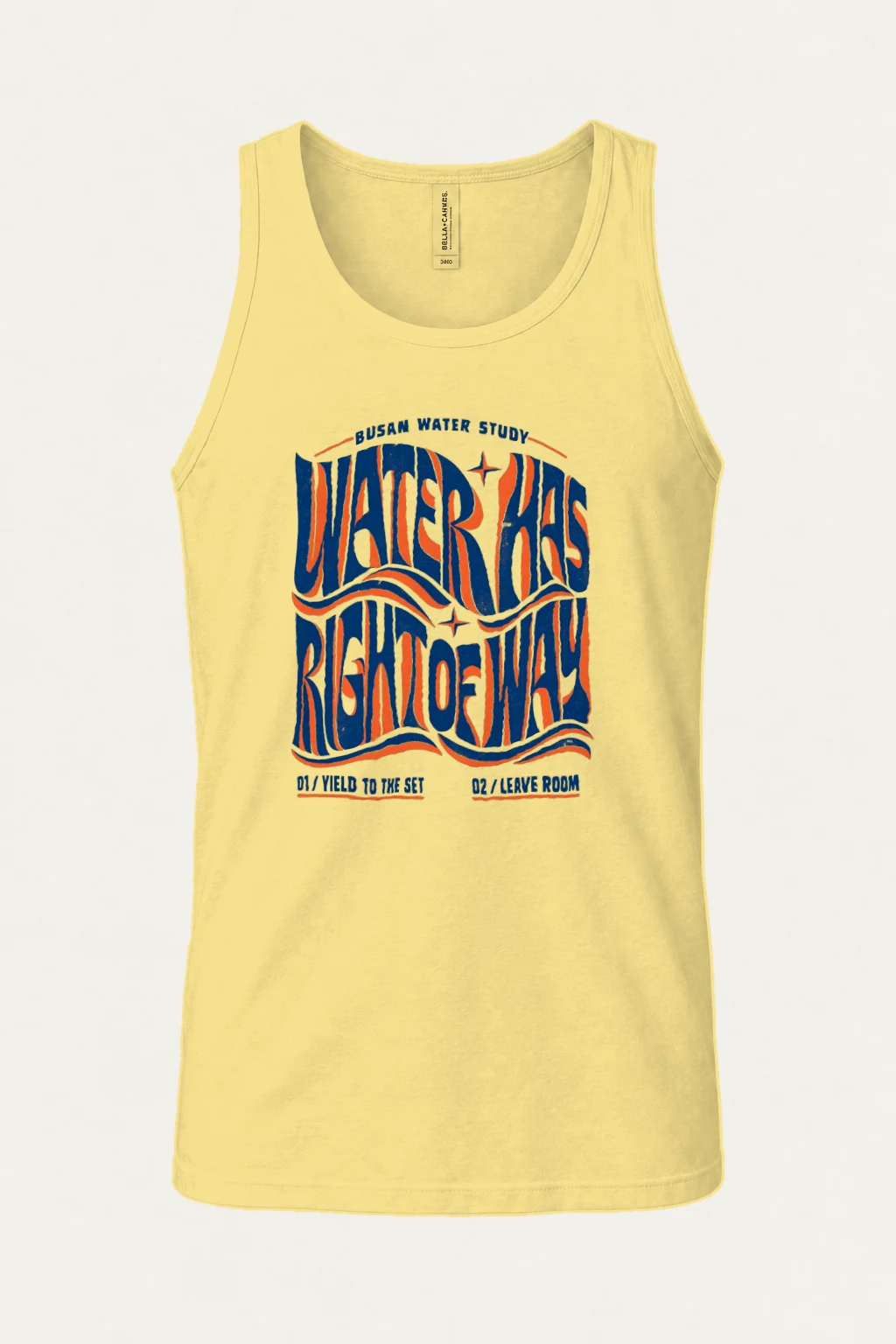 "Water Has Right of Way" Unisex Jersey Tank