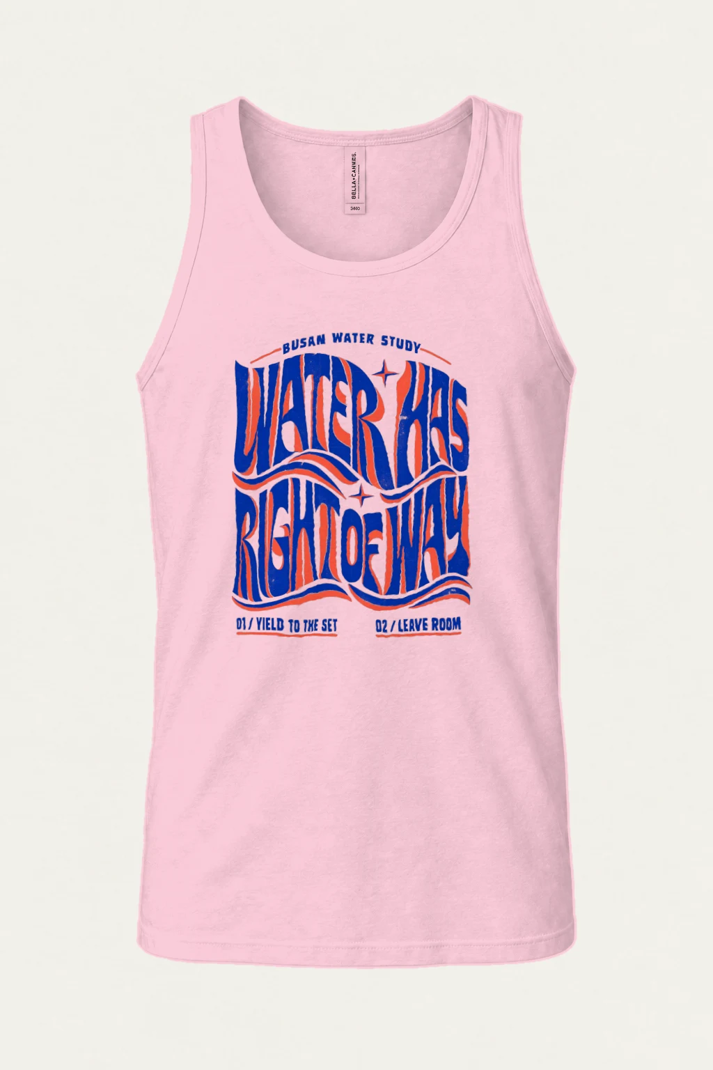 "Water Has Right of Way" Unisex Jersey Tank