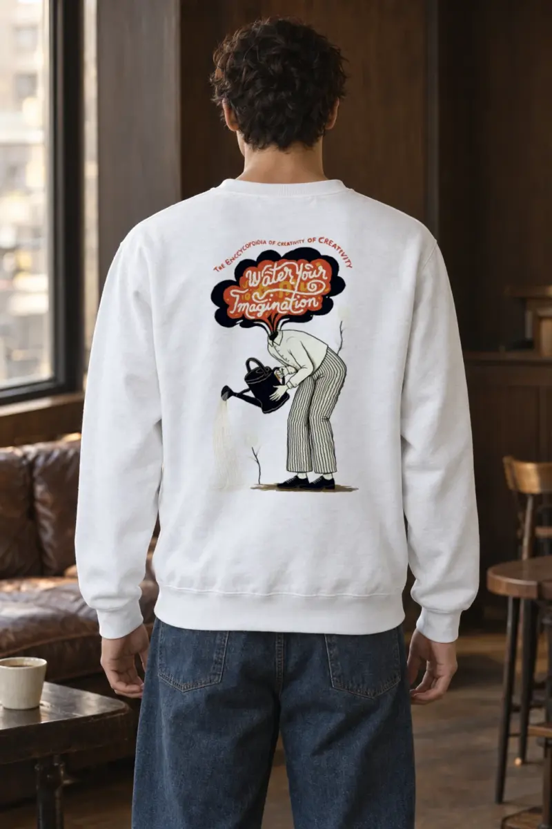 "Water Your Imagination" Heavy Blend Unisex Crewneck Sweatshirt | Gildan 18000