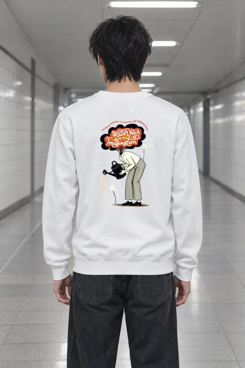 "Water Your Imagination" Heavy Blend Unisex Crewneck Sweatshirt