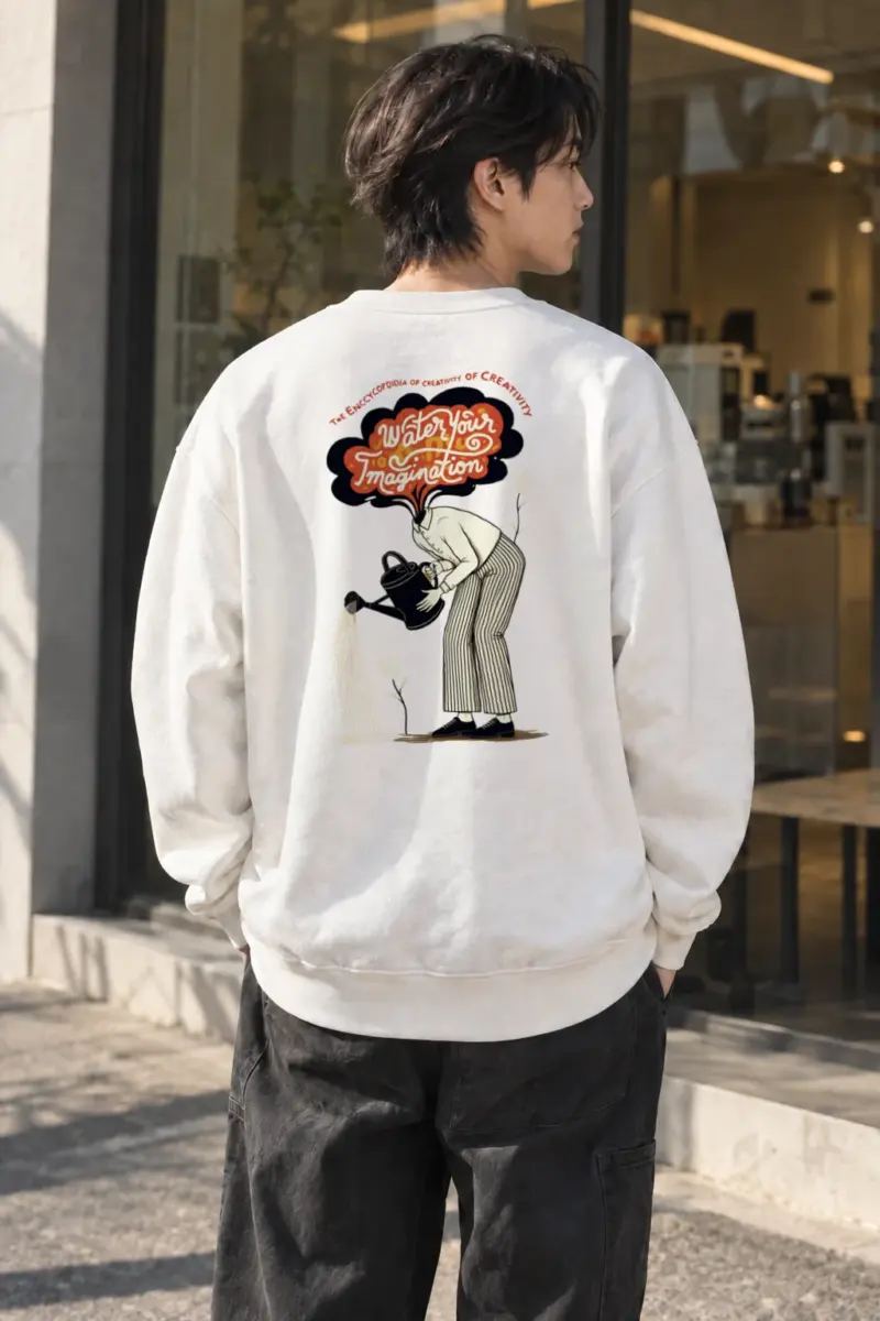 “Water Your Imagination” Heavy Blend Unisex Crewneck Sweatshirt | Gildan 18000