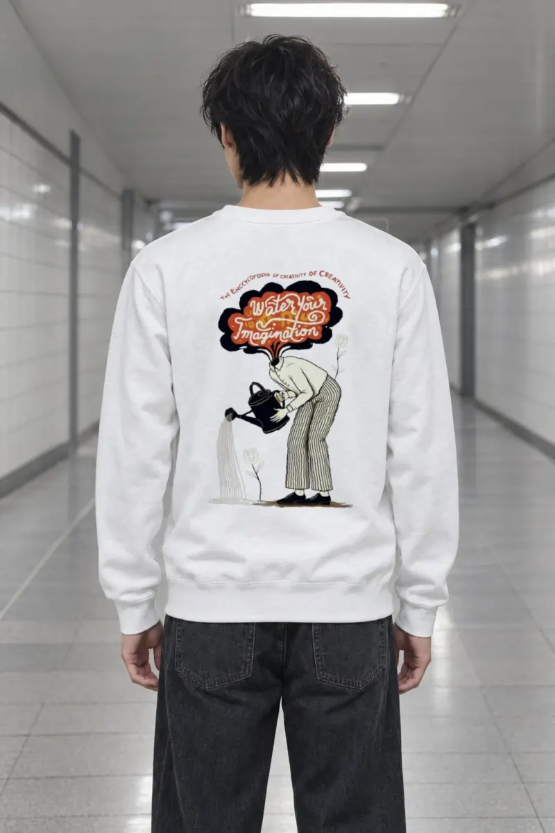 "Water Your Imagination" Heavy Blend Unisex Crewneck Sweatshirt