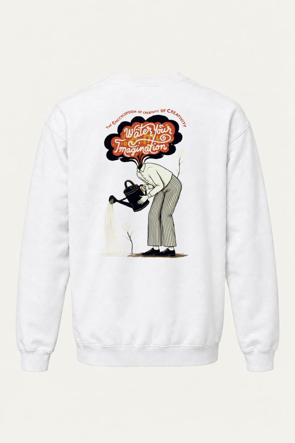 "Water Your Imagination" Heavy Blend Unisex Crewneck Sweatshirt | Gildan 18000