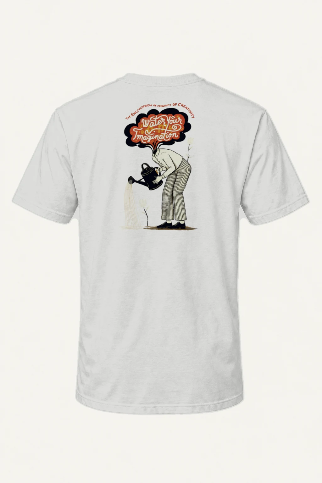 "Water Your Imagination" Heavyweight Unisex Crewneck T-shirt | Gildan 5000