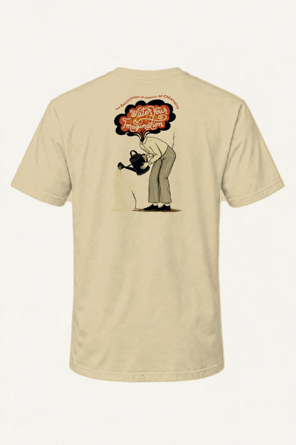 "Water Your Imagination" Heavyweight Unisex Crewneck T-shirt | Gildan 5000