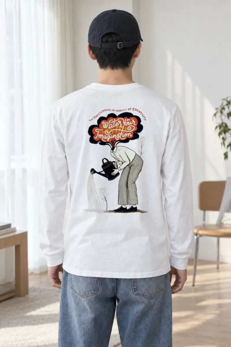 "Water Your Imagination" Unisex Longsleeve T-shirt