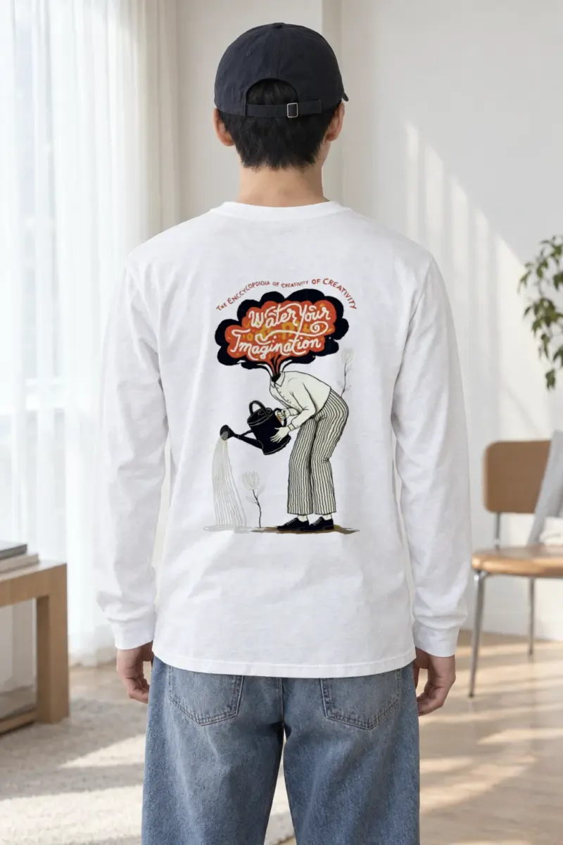 "Water Your Imagination" Unisex Longsleeve T-shirt