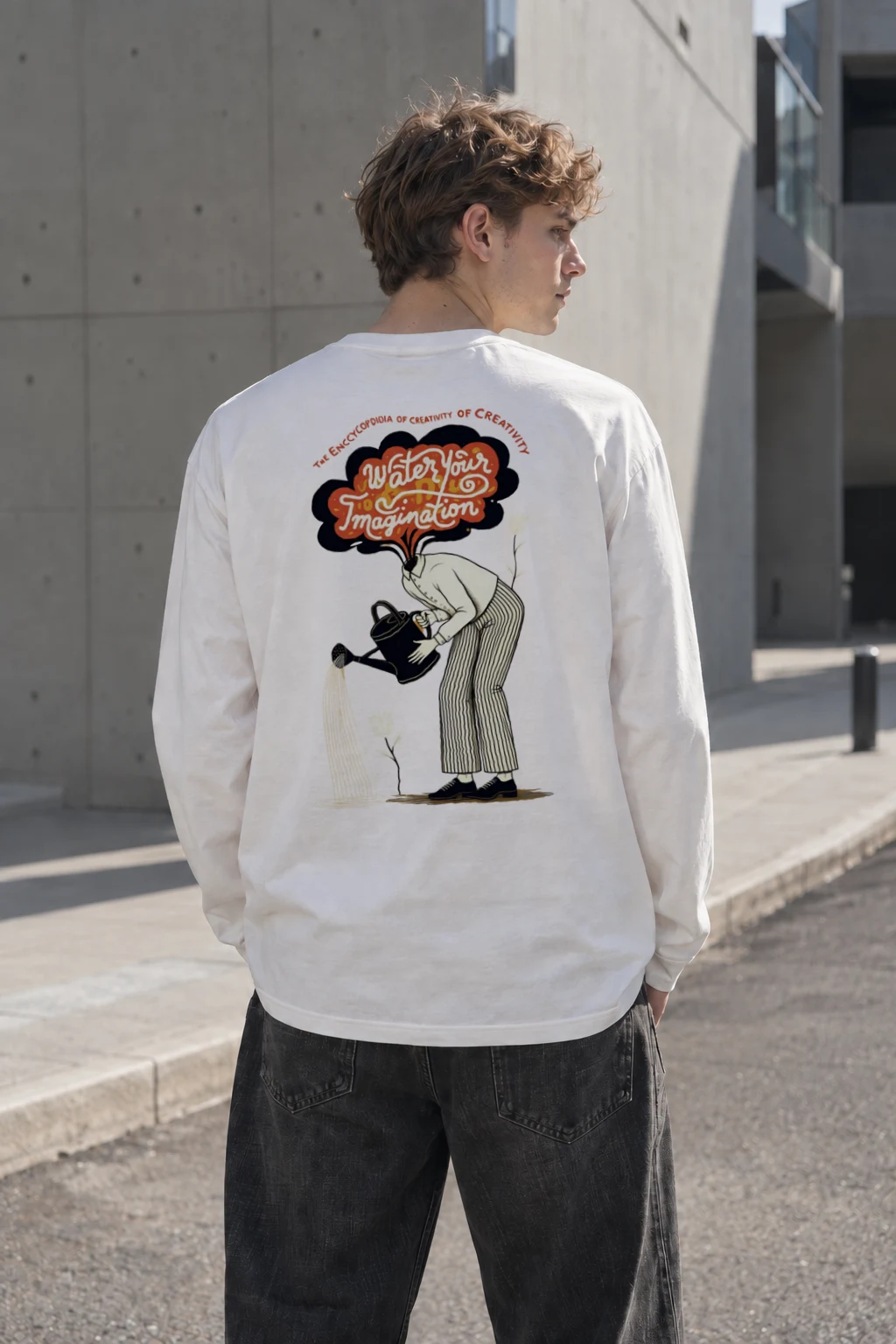 "Water Your Imagination" Unisex Longsleeve T-shirt | Gildan 2400