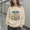 "Wave Rider Surf Club" Unisex Sponge Fleece Crewneck Sweatshirt | Bella + Canvas 3901