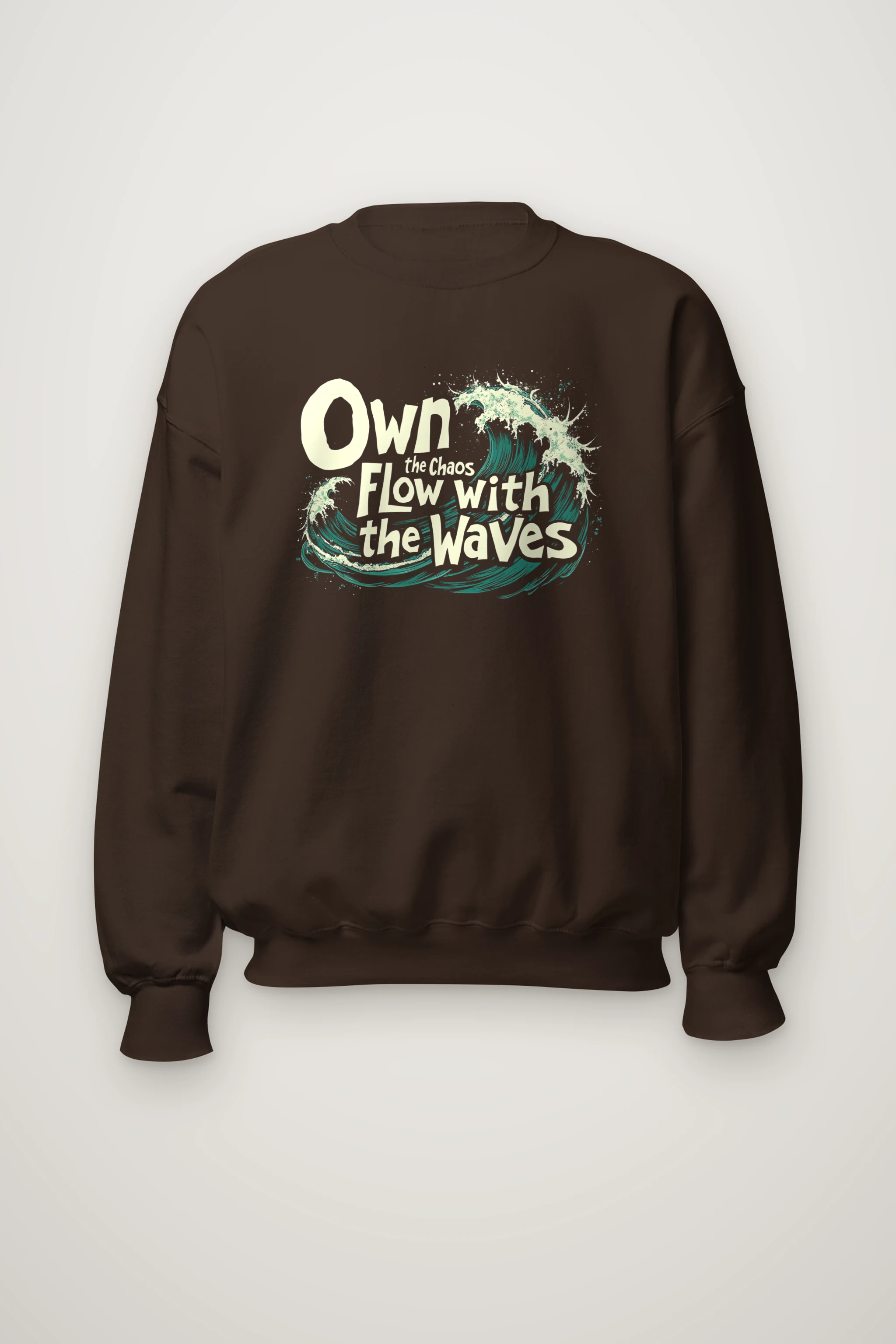 "Wave State" Heavy Blend Unisex Crewneck Sweatshirt