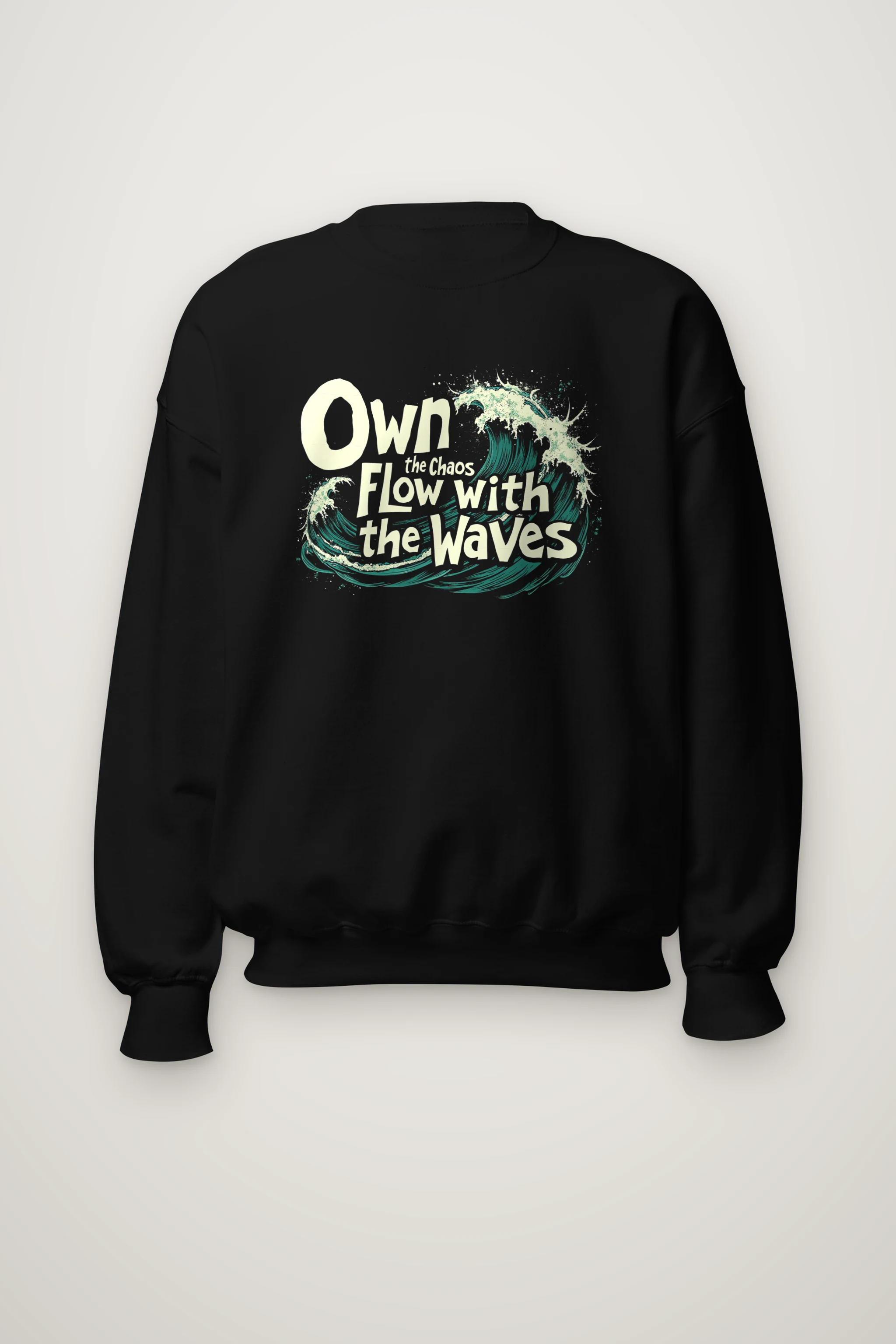 "Wave State" Heavy Blend Unisex Crewneck Sweatshirt