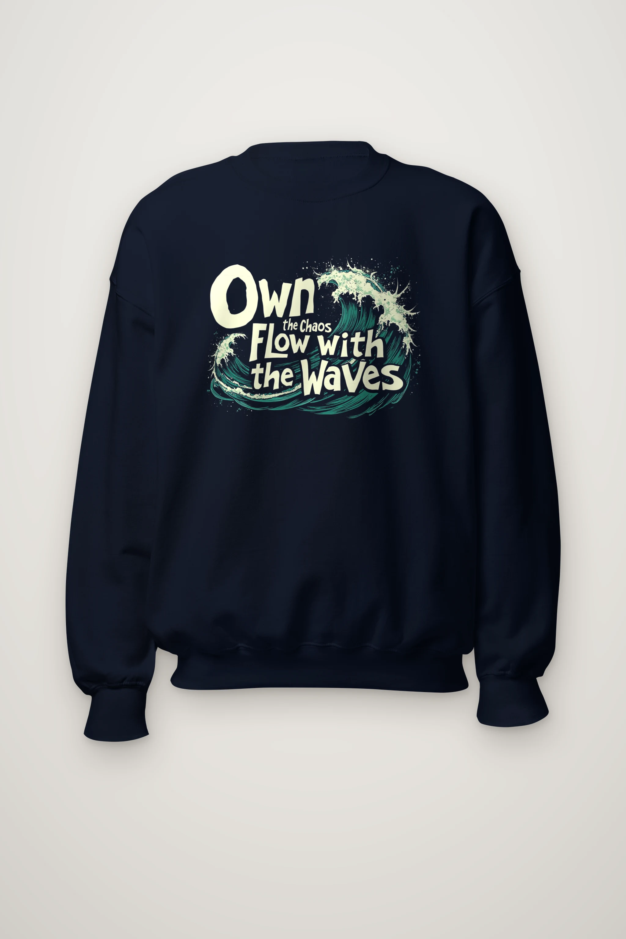 "Wave State" Heavy Blend Unisex Crewneck Sweatshirt