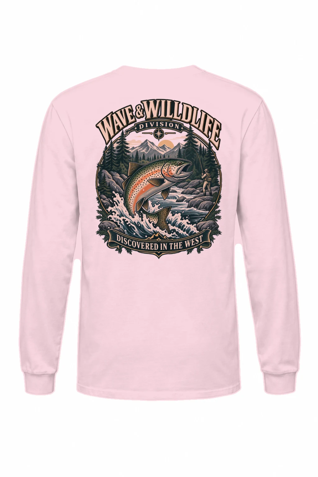 "Wave & Wildlife Division" Unisex Longsleeve T-shirt | Gildan 2400