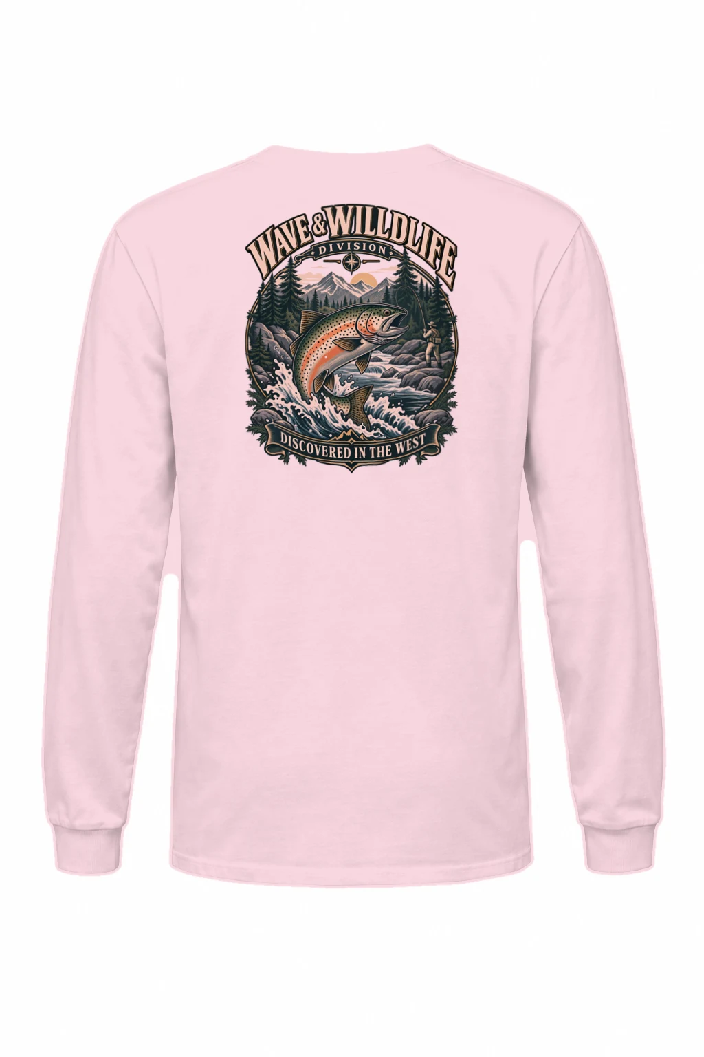 "Wave & Wildlife Division" Unisex Longsleeve T-shirt | Gildan 2400