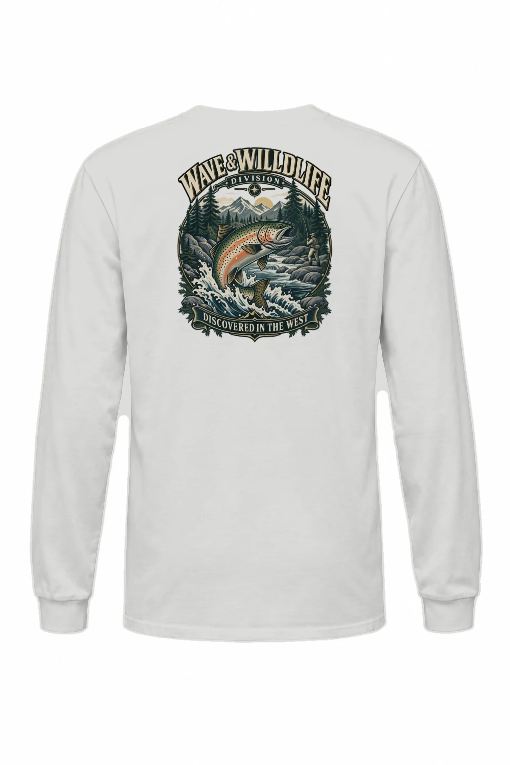 "Wave & Wildlife Division" Unisex Longsleeve T-shirt | Gildan 2400