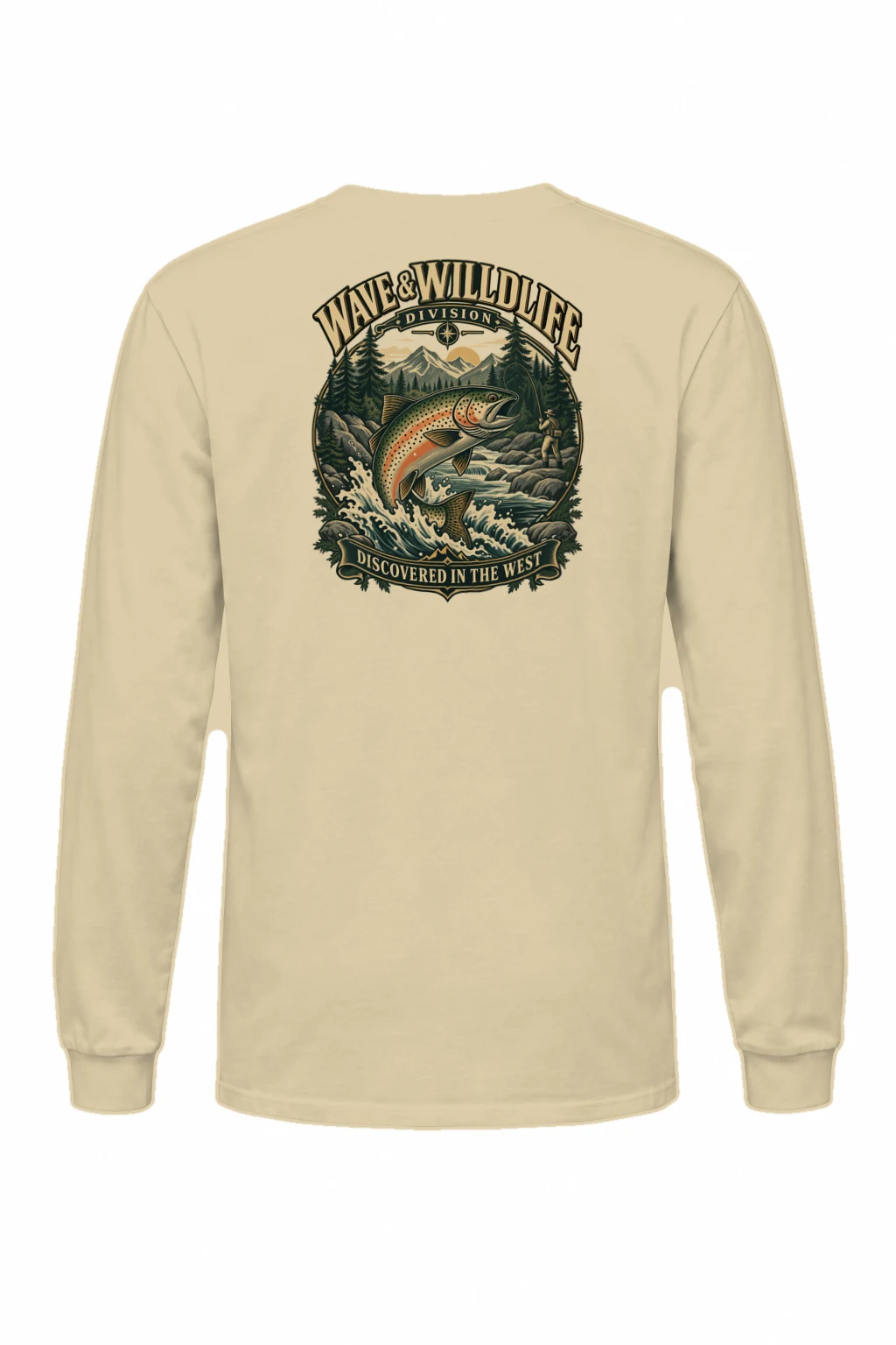 "Wave & Wildlife Division" Unisex Longsleeve T-shirt | Gildan 2400