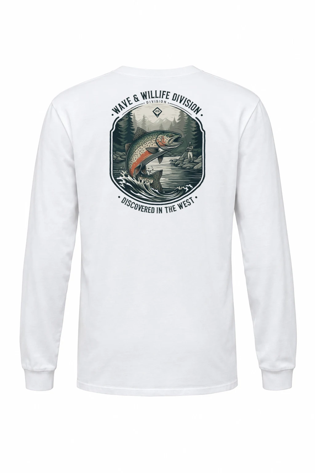 "Wave & Wildlife Division" Unisex Longsleeve T-shirt | Gildan 2400
