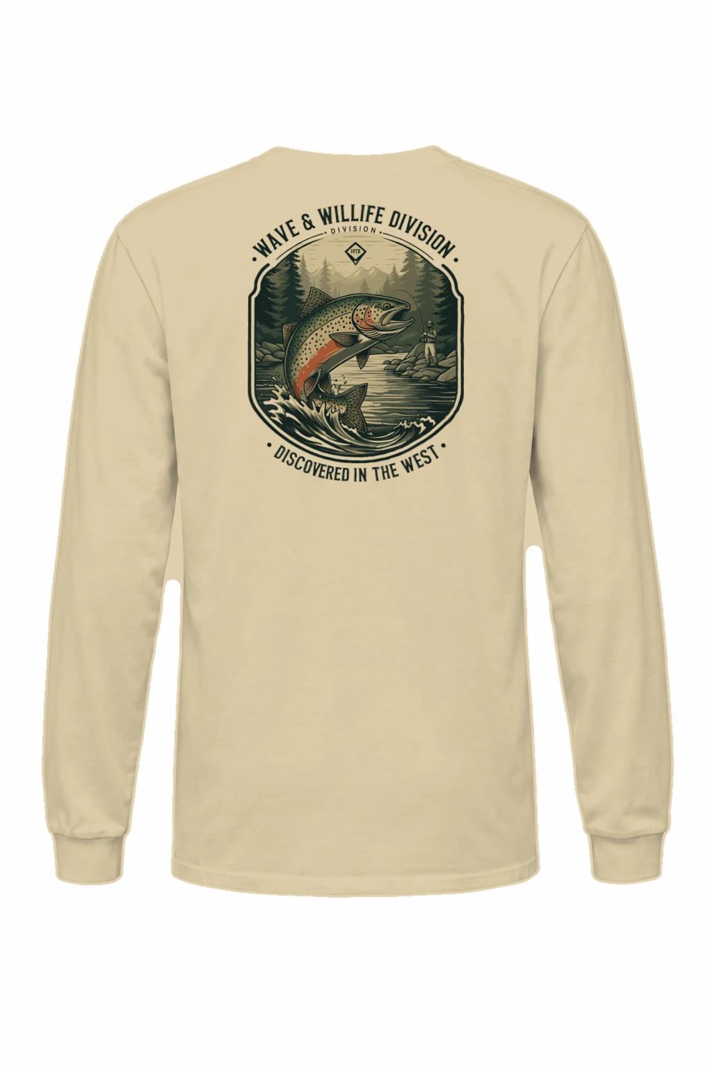 "Wave & Wildlife Division" Unisex Longsleeve T-shirt | Gildan 2400