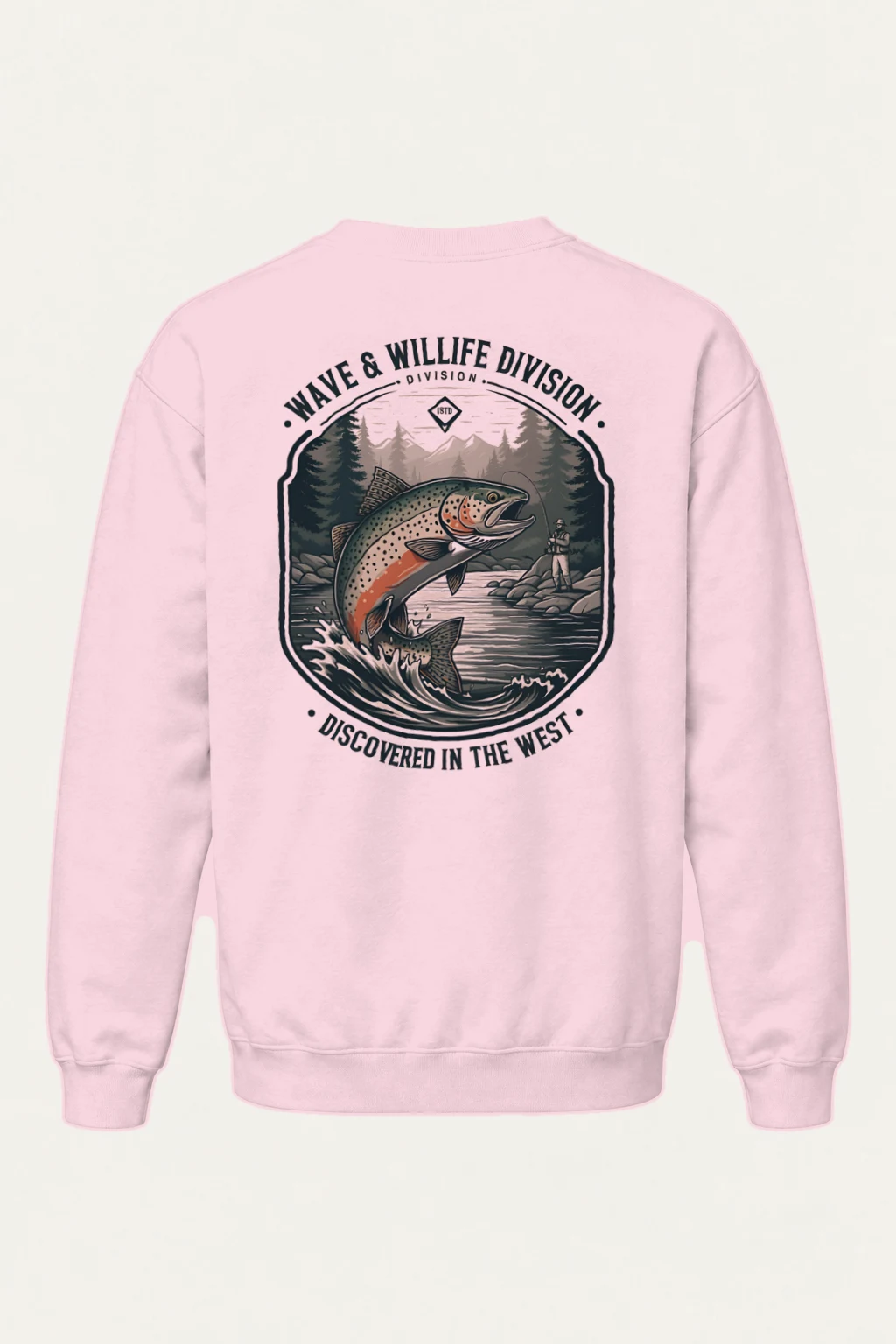 "Wave & Wildlife" Heavy Blend Unisex Crewneck Sweatshirt | Gildan 18000