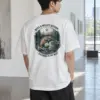 "Wave & Wildlife" Heavyweight Unisex Crewneck T-shirt | Gildan 5000
