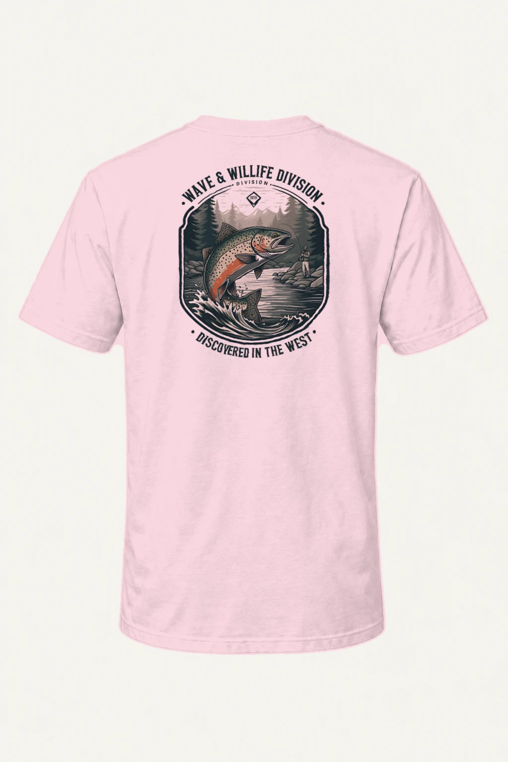 "Wave & Wildlife" Heavyweight Unisex Crewneck T-shirt | Gildan 5000