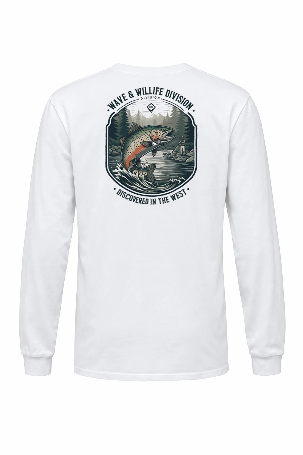 "Wave & Wildlife" Unisex Longsleeve T-shirt | Gildan 2400