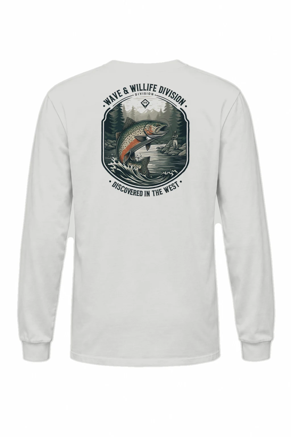 "Wave & Wildlife" Unisex Longsleeve T-shirt | Gildan 2400
