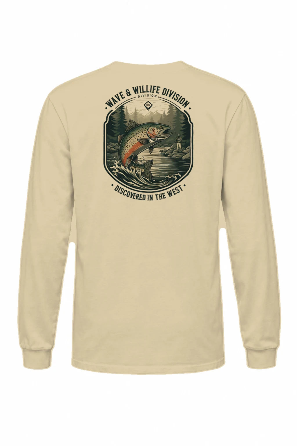 "Wave & Wildlife" Unisex Longsleeve T-shirt | Gildan 2400