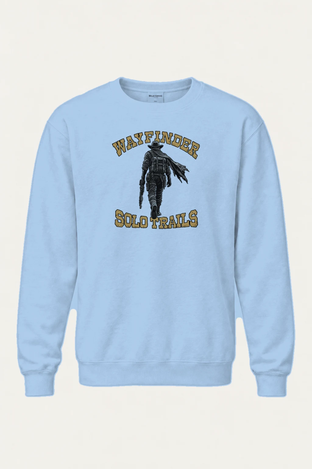 "Wayfinder Solo Trails" Heavy Blend Unisex Crewneck Sweatshirt | Gildan 18000