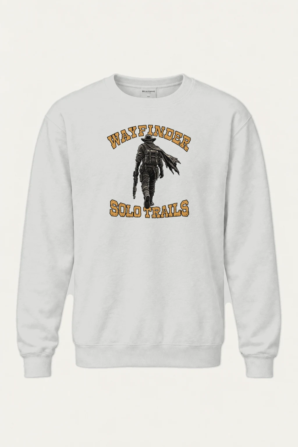 "Wayfinder Solo Trails" Heavy Blend Unisex Crewneck Sweatshirt | Gildan 18000