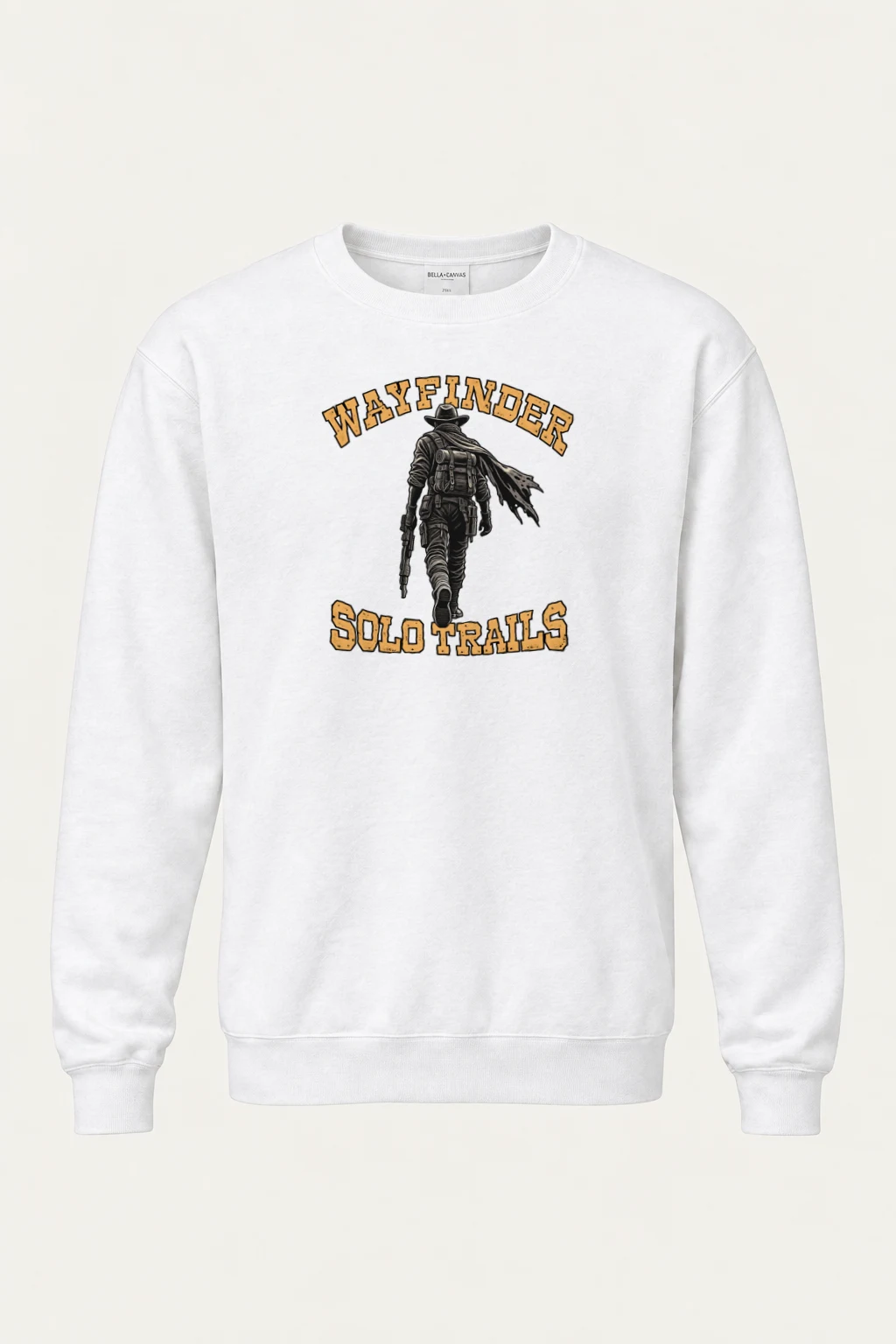 "Wayfinder Solo Trails" Heavy Blend Unisex Crewneck Sweatshirt | Gildan 18000