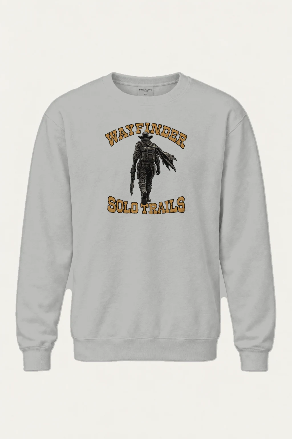 "Wayfinder Solo Trails" Heavy Blend Unisex Crewneck Sweatshirt | Gildan 18000