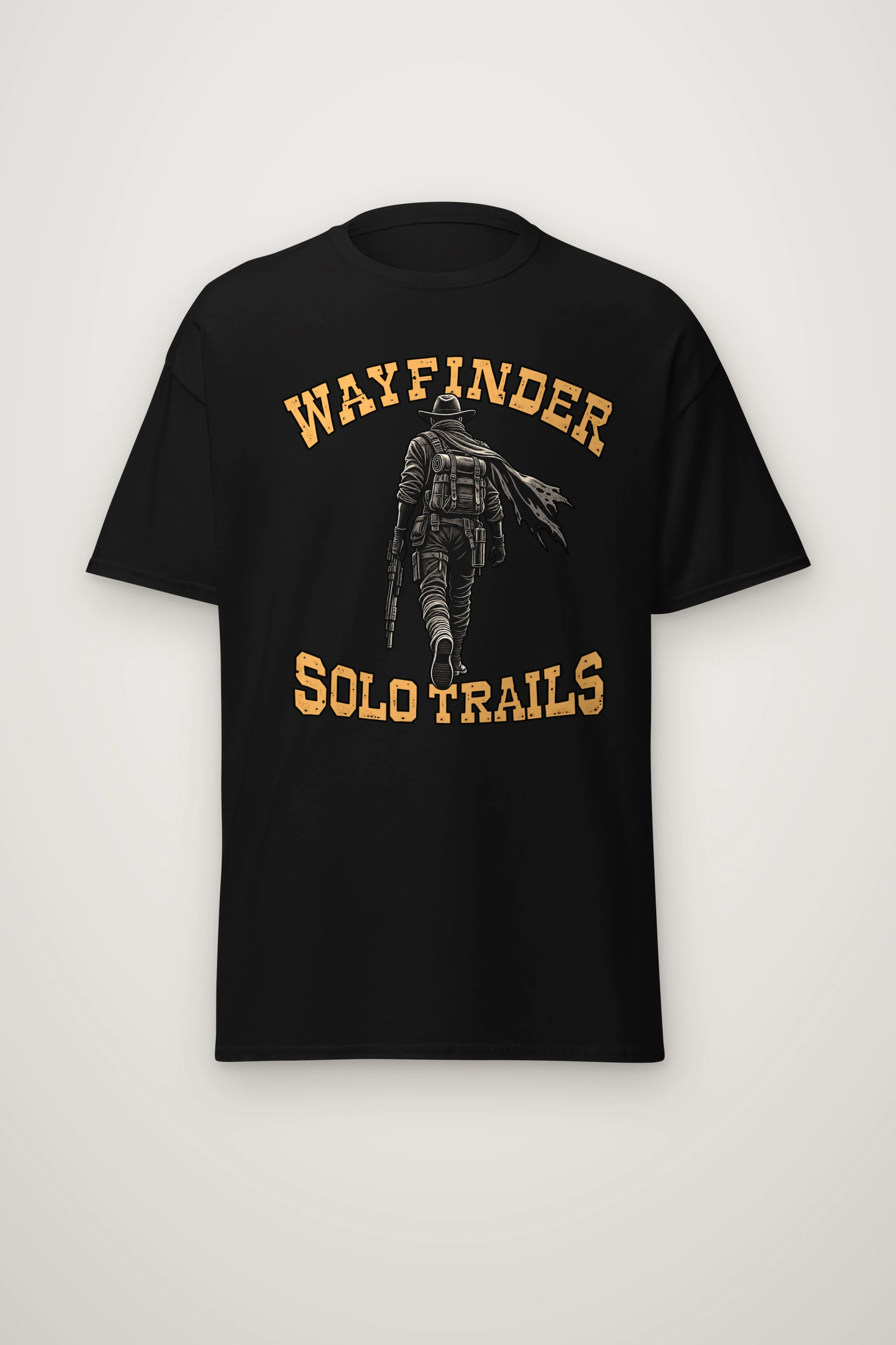 "Wayfinder Solo Trails" Heavyweight Unisex Crewneck T-shirt
