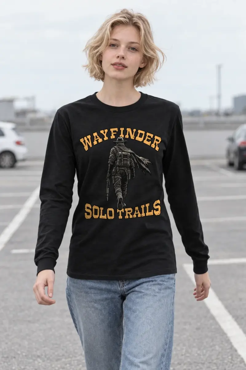 "Wayfinder Solo Trails" Unisex Longsleeve T-shirt