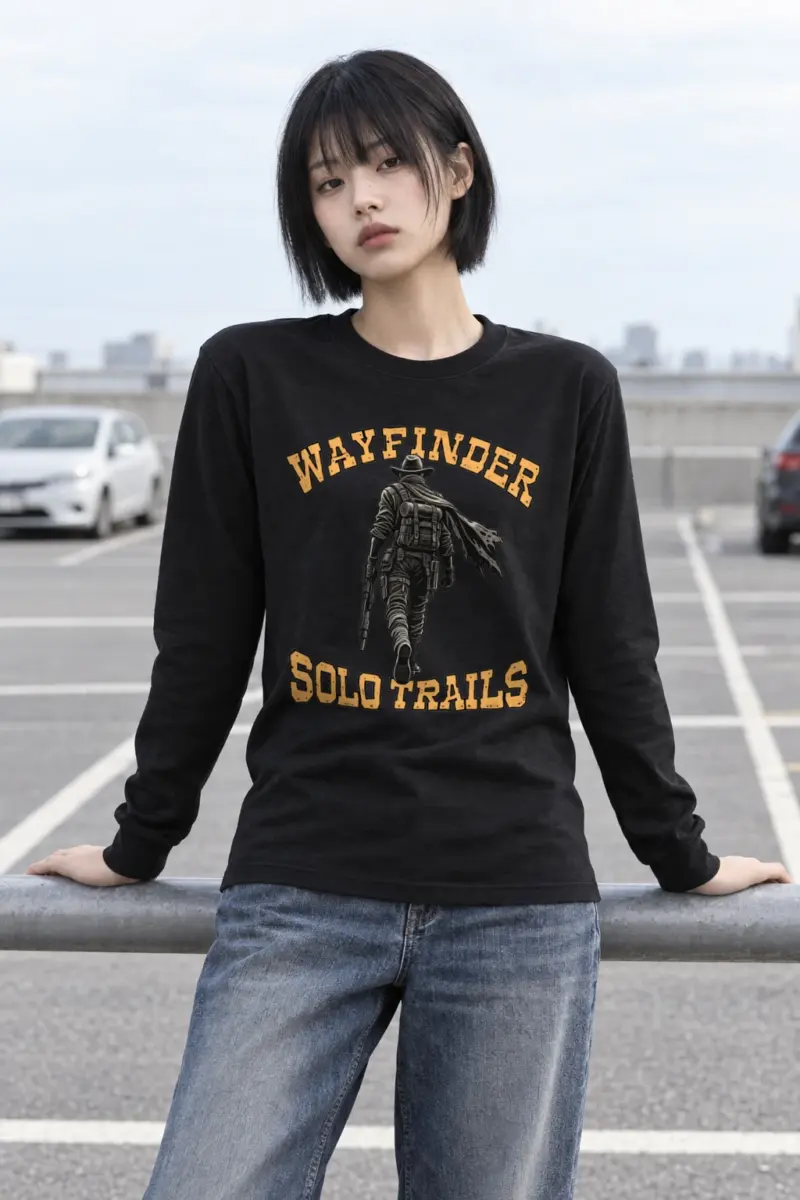"Wayfinder Solo Trails" Unisex Longsleeve T-shirt