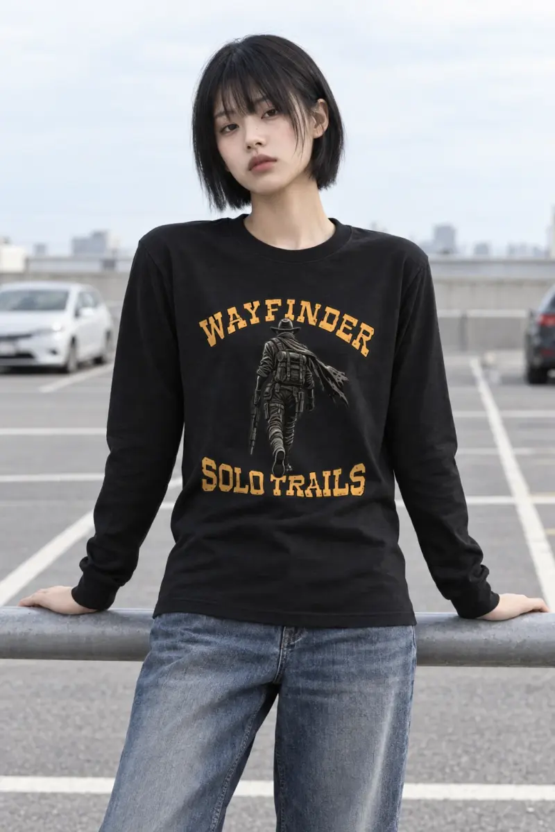 "Wayfinder Solo Trails" Unisex Longsleeve T-shirt