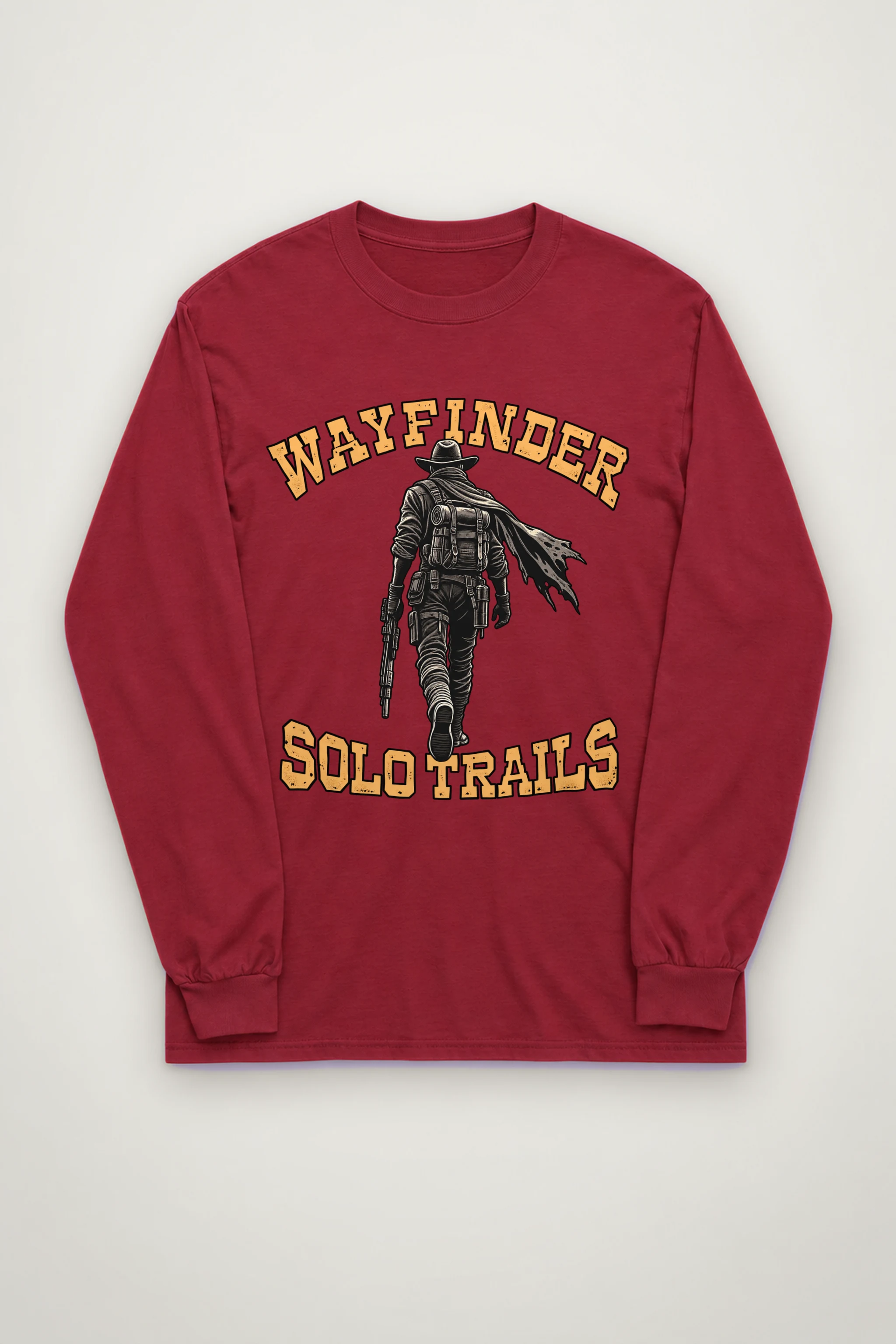 "Wayfinder Solo Trails" Unisex Longsleeve T-shirt