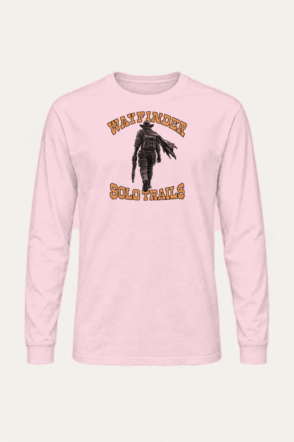 "Wayfinder Solo Trails" Unisex Longsleeve T-shirt | Gildan 2400