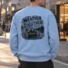 "Weather It Together" Heavy Blend Unisex Crewneck Sweatshirt | Gildan 18000