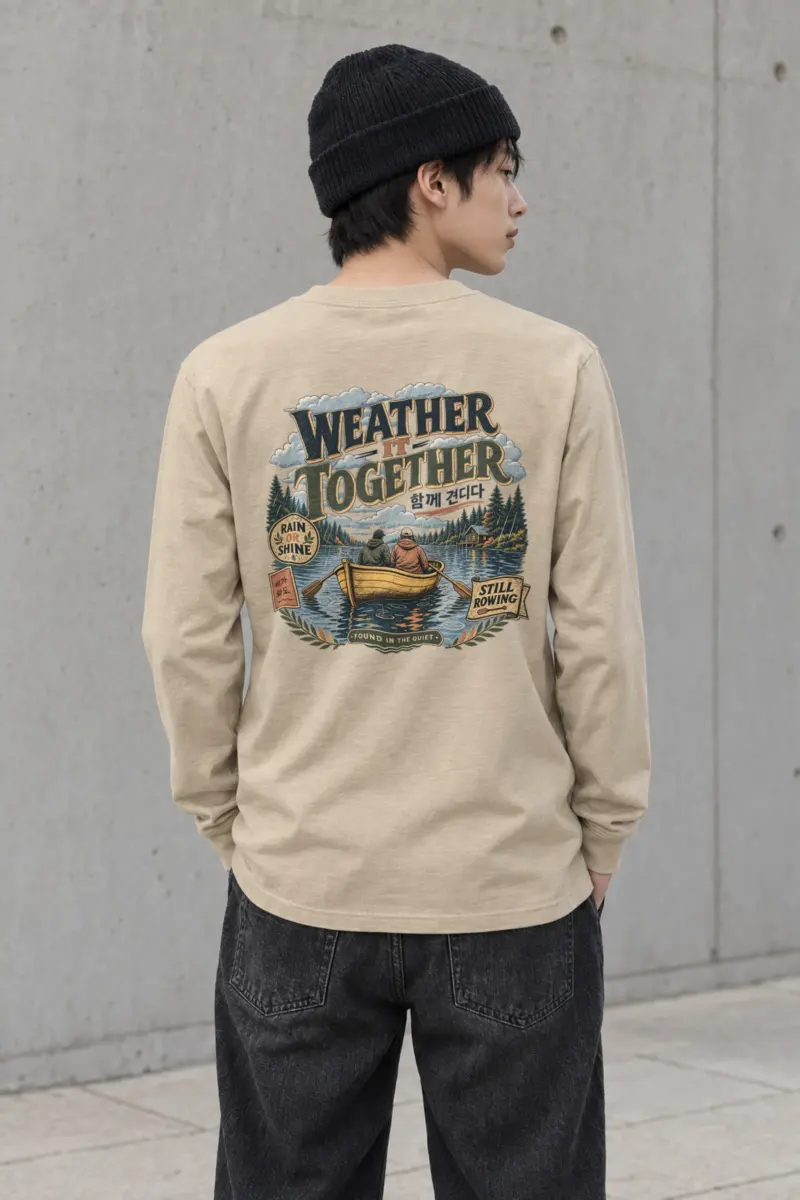 "Weather It Together" Unisex Longsleeve T-shirt