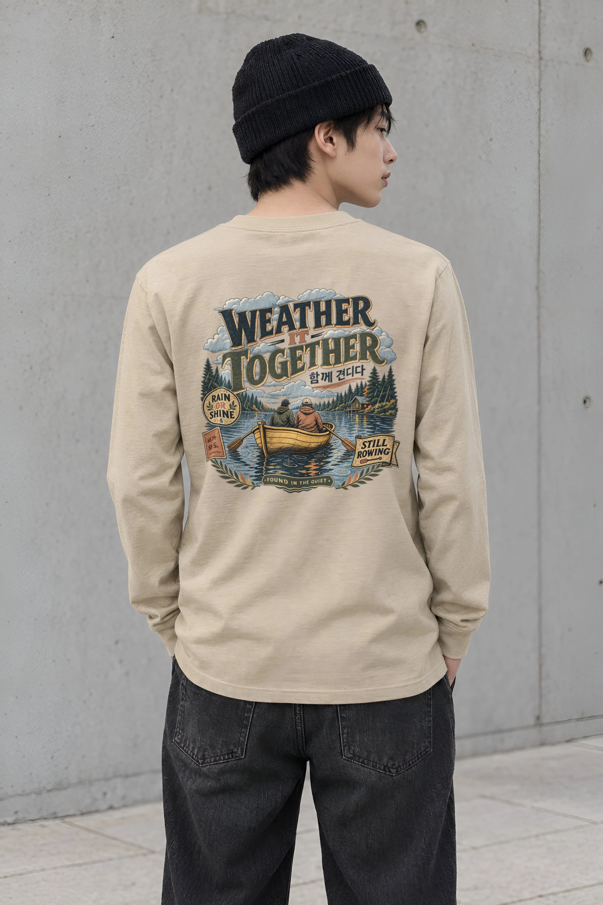 "Weather It Together" Unisex Longsleeve T-shirt