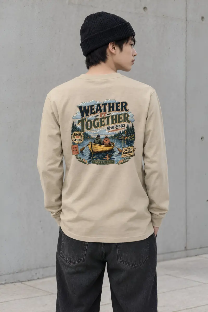 "Weather It Together" Unisex Longsleeve T-shirt