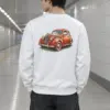 "Weathered Red Cruiser" Heavy Blend Unisex Crewneck Sweatshirt